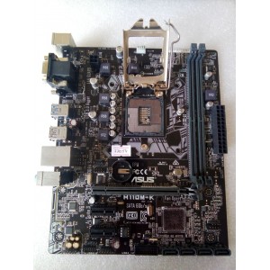 MB BAD - донор Asus H110M-K REV. 1.02 (924566-05795-MB0PH0-A0C 2102) MSIP-REM-MSQ-H110M-K снят мост, шатается конденсатор 