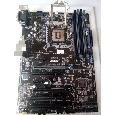 MB BAD - донор Asus B150-PLUS 03 REV. 1.03 (517484-00412-MB0N90-A04 0405) MSIP-REM-MSQ-B150-PLUSD3 снят мост, шатаются конденсаторы