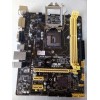 MB BAD - донор Asus B85M-K REV. 1.01 (551707-00548-MB0HR0-D1A 1006) MSIP-REM-MSQ-B85M-K  снят мост, погнуты контакты сокета