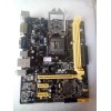 MB BAD - донор Asus H81M-K REV. 1.01 (564067-06220-MB0HI0-E17 1103) MSIP-REM-MSQ-H81M-K снят мост, погнуты контакты сокета
