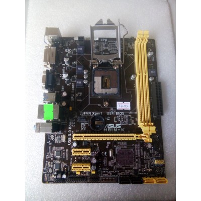 MB BAD - донор Asus H81M-K REV. 1.01 (573911-31206-MB0HI0-E17 1103) MSIP-REM-MSQ-H81M-K снят мост