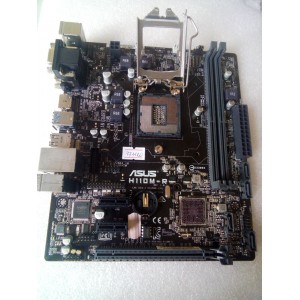 MB BAD - донор Asus H110M-R REV. 1.01 (832545-10379-MB0QN0-A0A 1802) MSIP-REM-MSQ-H110M-R снят мост