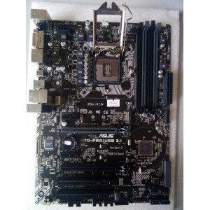 MB BAD - донор Asus H170-PRO/USB 3.1 REV. 1.01 (583198-00006-MB0PS0-A02 0402) MSIP-REM-MSQ-H170-PROUSB31 снят мост, погнуты контакты сокета