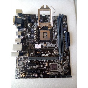 MB BAD - донор Asus H110M-K REV. 1.02 (847552-28060-MB0PH0-A0A 2003) MSIP-REM-MSQ-H110M-K снят мост, погнуты контакты сокета 