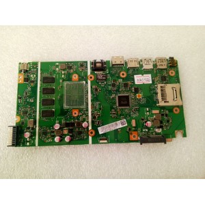 MB BAD - донор Asus X541NA MB._4G (90NB0E80-R00020, 60NB0E80-MB1900 R212) X541NA REV. 2.1, 8 чипов Micron 7FP77 D9SHD MT41K256M16TW-107:P - снято CPU