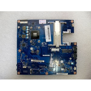MB BAD - донор Lenovo IdeaCentre C255 ((1P)90003568 (9003568) FOR MB FRU W8S), VBA11 LA-A111P REV:1.0 2013-05-17, AMD EM2500IBJ23HM IA 1313SSY SP52051030742 (ОТПИЛЕНА ЧАСТЬ ТЕКСТОЛИТА)