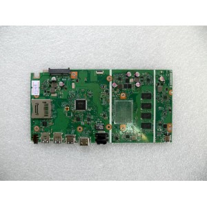 MB BAD - донор Asus X541NA MB._4G (90NB0E80-R00010, 60NB0E80-MB1230 R214) X541NA REV. 2.1, 8 ЧИПА MICRON 7EP75 D9SHD MT41K256M16TW-107:P - снято CPU