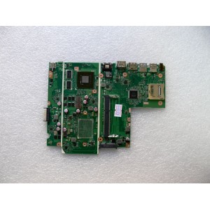 MB BAD - донор Asus X541NC MB._0M (90NB0E90-R00010, 60NB0E90-MB1150 R217) X541NC REV. 2.1, nVidia N15V-GL1-KA-A2, 4 чипа SK hynix H5TC4G63CFR - снято CPU