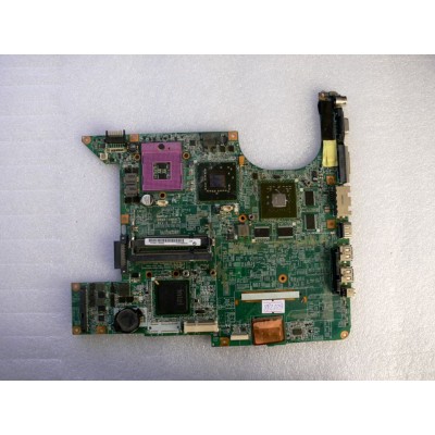 MB BAD - донор HP Pavilion 9700, dv6000, dv9000 (PPE06011ZV904A 31AT5MB00F0) DA0AT5MB8E0 REV:E, Intel SLA5Q NH82801HBM, nVidia G86-771-A2, 8 ЧИПОВ HYNIX HY5PSP61621A FP-25