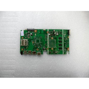 MB BAD - донор Asus X541NA MB._4G (90NB0E80-R00020, 60NB0E80-MB1900 (211)) X541NA REV. 2.1, 8 чипов SEC BYK0 K4B4G0846E - снято CPU