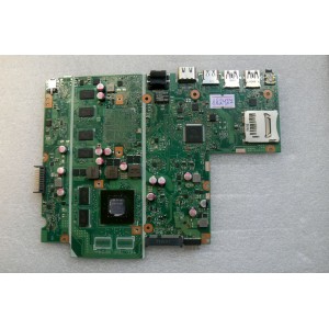 MB BAD - донор Asus X541SC MB._4G (90NB0CI0-R00010, 60NB0CI0-MB1801 (203)) X41SC REV. 2.0, nVidia N15V-GL1-KB-A2, 4 чипа Micron D9PTD MT41J128M16JT-093G:K, 8 чипов SK hynix H5TC4G63CFR - снято CPU