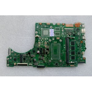 MB BAD - донор Asus UX310UAK MB._4G (60NB0CJ0-MB1900 (204)) UX310UAK REV. 2.0, 8 чипов Micron 7BB75 D9TGG MT40A512M8RH-083E:B, cнято CPU