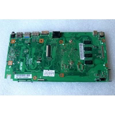MB BAD - донор Asus X541NA MB._4G (90NB0E80-R00010, 60NB0E80-MB1230 R214) X541NA REV. 2.1, 8 чипов Micron 7FP47 D9SHD MT41K256M16TW-107:P, снято CPU