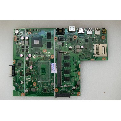 MB BAD - донор Asus X541UVK MB._4G (90NB0CG0-R0A200, 60NB0CG0-MBA200) X541UVK REV. 2.0, nVidia N16V-GMR1-S-A2, 4 чипа K4W4G16 SEC 710, 8 чипов K4A4G08 SEC 728 - снято CPU