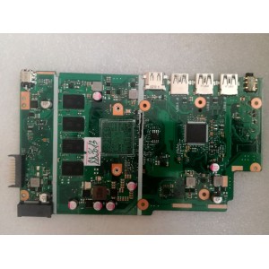 MB BAD - донор Asus X540MA MAIN_BD._4G (60NB0IR0-MB2030 R200) X540MA REV. 2.0, 4 чипа SEC 831 K4F8E30 - снято CPU