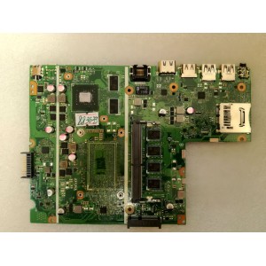 MB BAD - донор Asus X541UVK MB._0M (60NB0CG0-MBA100) X541UVK REV. 2.0., nVidia N16V-GWR1-S-A2, 4 чипа SEC 701 K4W4G16, 8 чипов SEC 725 K4A4G08 - снято CPU