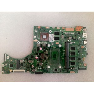 MB BAD - донор Asus UX310UQ MB._8G (90NB0CL0-R00010, 60NB0CL0-MB1201 (205)) UX310UV REV. 2.0, nVidia N16S-GTR-S-A2, 4 чипа Micron D9SMP MT41J256M16LY-091G:N, 8 чипов SEC 634 K4A8G08 - снято CPU