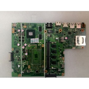 MB BAD - донор Asus X541UVK MB._8G (60NB0CG0-MBC120) X541UVK REV. 2.0, nVidia N16V-GMR1-S-A2, 4 чипа K4W4G16 SEC 713, 8 чипов K4A8G08 SEC 740 - снято CPU