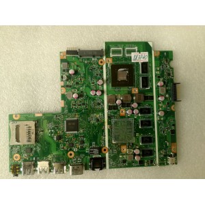 MB BAD - донор Asus X541SC MB._4G (90NB0CI0-R00010, 60NB0CI0-MB1801 (203)) X41SC REV. 2.0, nVidia N15V-GL1-KB-A2, 4 чипа Micron D9PTD MT41J128M16JT-093G:K, 8 чипов SK hynix H5TC4G63CFR - снято CPU