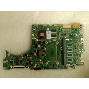 MB BAD - донор Asus UX310UQK MB._4G (90NB0CL0-R00060, 60NB0CL0-MB1901 (201)) UX310UQK REV. 2.0, nVidia N16S-GTR-S-A2, 4 чипа Micron D9SMP MT41J256M16LY-091G:N, 8 чипов SEC 704 K4A4G08 - снято CPU
