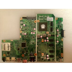 MB BAD - донор Asus X541SC MB._4G (90NB0CI0-R00010, 60NB0CI0-MB1801 (203)) X41SC REV. 2.0, nVidia N15V-GL1-KB-A2, 4 чипа Micron D9PTD MT41J128M16JT-093G:K, 8 чипов Micron D9SHD MT41K256M16TW-107:P - снято CPU