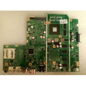 MB BAD - донор Asus X541SC MB._4G (90NB0CI0-R00010, 60NB0CI0-MB1801 (203)) X41SC REV. 2.0, nVidia N15V-GL1-KB-A2, 4 чипа Micron D9PTD MT41J128M16JT-093G:K, 8 чипов SK hynix H5TC4G63CFR - снято CPU