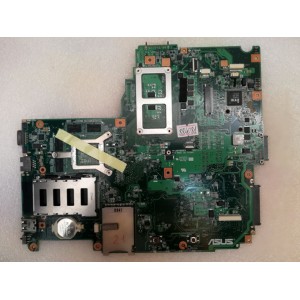 MB BAD - донор Asus N61VN MB_0M (60-NWFMB1100-B13) N61VN REV: 2.1., nVidia N10P-GS-A2, Intel SLB97 AC82PM45, Intel SLB8Q AF82801IBM, 8 чипов Samsung K4W1G164GE-HC12 - снято что-то