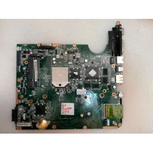 MB BAD - донор HP Pavilion dv6-1000 (31UT1MB0040) DAUT1AMB6D0 REV:D, ATI 216-0729042, AMD 215-0674034, AMD 218S7EBLA12FG, 8 чипов Samsung K4W1G1646D-EC15 - снято что-то