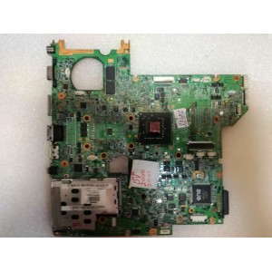 MB BAD - донор HP dv2000, dv3000 (460716-001, 417112-001) 06230-5M, 48. 4Y001. 05M, Intel SLA5U LE82PM965, nVidia G86-630-A2, Qimonda HYB18H512321BF-14 - снято что-то