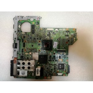 MB BAD - донор HP dv2000, dv3000 (460716-001, 417112-001) 06230-5M, 48. 4Y001. 05M, Intel SLA5Q NH82801HBM, Intel SLA5U LE82PM965, nVidia G86-630-A2, 2 чипа Qimonda HYB18H512321BF - снято что-то