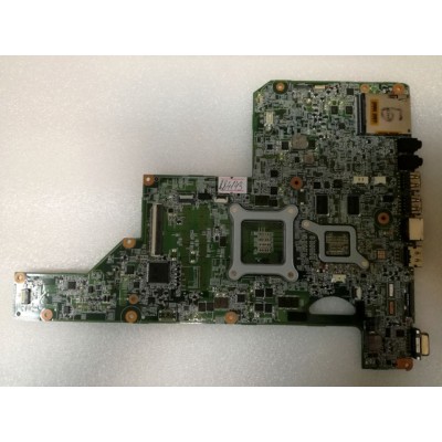 MB BAD - донор HP G62, G72 (02010UR00-600-G, 615361-001) Intel SLGZS BD82HM55, 4 чипа Samsung K4W1G1646E-HC12 - снято что-то