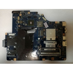 MB BAD - донор Lenovo IdeaPad G565, Z565 NAWE6 LA-5754P (11S69043540Z) NAWE6 LA-5754P REV: 1.0., AMD 216-0752001, ATI 216-0774009, AMD 218-0697920, 4 чипа Samsung K4W2G1646C-HC12 - снято что-то