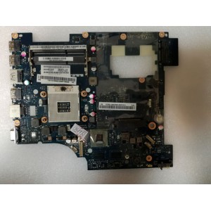 MB BAD - донор Lenovo IdeaPad G570 PIWG2 D06 PIWG2 LA-6753P (11S11013648Z, 11S102001066Z) LA-6753P REV: 1.0., ATI 216-0774207, Intel SLJ4P BD82HM65, 4 чипа Samsung K4W2GG1646C-HC12 - снято что-то