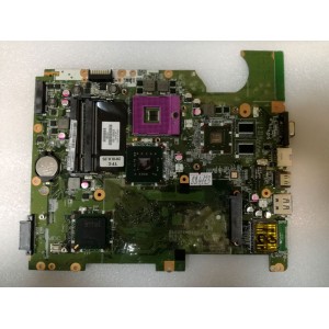 MB BAD - донор HP Presario CQ61 (578000-001) DA00P6MB6D0 REV: D, nVidia N10M-GE2-S, Intel SLB97 AC82PM45, Intel SLB8Q AF82801IBM, 4 чипа Hynix H5PS1G63EFR - снято что-то
