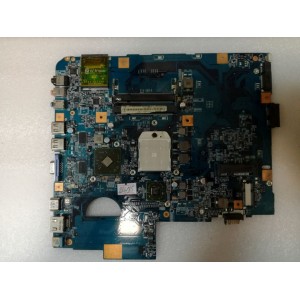 MB BAD - донор Acer Aspire 5536 JV50-PU (48.4CH01.021) 08252-2, AMD 218S7EBLA12FG, AMD 216-0674026, ATI 216-0728014, 4 чипа Samsung K4N1G164QE-HC20 - снято что-то