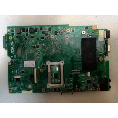 MB BAD - донор Asus K40IN MB_0M (60-N0CMB1000-B32) K40IN REV 2.3G., nVidia MCP75L-B3, 4 чипа Winbond W971GG6JB-18 - снято что-то