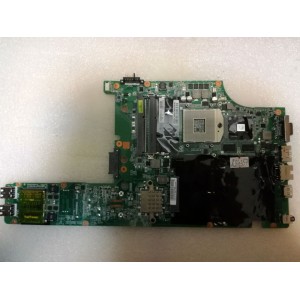 MB BAD - донор Lenovo ThinkPad Edge E40 (FRU: 63Y2134) ATI 216-0728018, 4 чипа Samsung K4W1G1646E-HC12 - снято что-то