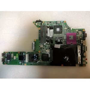 MB BAD - донор Lenovo ThinkPad SL510 (FRU: 42W8268) DA0GC2MB8F0 REV: F, Intel SLB8Q AF82801IBM, Intel SLB94 AC82GM45, ATI 216-0728018, 2 чипа Hynix H5RS1H23MFR - снято что-то