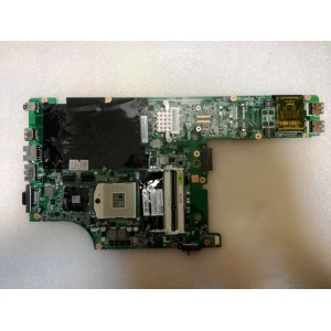 MB BAD - донор Lenovo ThinkPad Edge E40 (FRU: 63Y2134) ATI 216-0728018, 4 чипа Samsung K4W1G1646E-HC12 - снято что-то