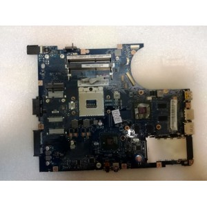 MB BAD - донор Lenovo IdeaPad Y550, Y550P NIWBA LA-5371P (11S168003600Z, 11S102000786Z) REV: 1.0., nVidia N10P-GS-A2, Intel SLGXS, 8 чипов Samsung K4W1G1646E-HC12 - снято что-то