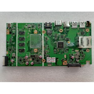 MB BAD - донор Asus X541NA MB._4G (90NB0E80-R00020, 60NB0E80-MB1900 R215) X541NA REV. 2.1, 8 чипов SEC 737 K4B4G16 - снято CPU
