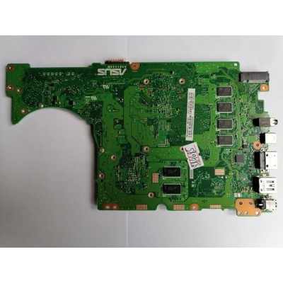 MB BAD - донор Asus UX310UQ MB._4G (90NB0CL0-R00070, 60NB0CL0-MB1501 (202)) UX310UV REV. 2.0, nVidia N16S-GTR-S-A2, 4 чипа D9SMP, 8 чипов SEC 637 K4A4G08 - снято CPU