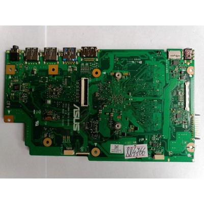 MB BAD - донор Asus X540MA MB._0M (60NB0IR0-MB2200) X540MA REV.2.0., 4 чипа SEC 831 K4F8E30 - снято CPU