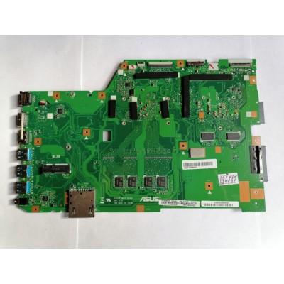 MB BAD - донор Asus X751BP MB._0M (60NB0EH0-MB1602(200)) X751BP REV. 2.0., AMD 216-0856080, 4 чипа SK hynix H5TC4G63EFR, 8 чипов SEC 804 K4A4G08 - снято CPU