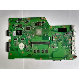 MB BAD - донор Asus X751BP MB._0M (60NB0EH0-MB1602(200)) X751BP REV. 2.0., AMD 216-0856080, 4 чипа SK hynix H5TC4G63EFR, 8 чипов SEC 804 K4A4G08 - снято CPU