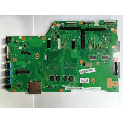 MB BAD - донор Asus X751BP MB._0M (60NB0EH0-MB1602(200)) X751BP REV. 2.0., AMD 216-0856080, 4 чипа SK hynix H5TC4G63EFR, 8 чипов SEC 746 K4A4G08 - снято CPU
