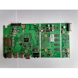 MB BAD - донор Asus X541NA MB._4G (90NB0E80-R00010, 60NB0E80-MB1900 R218) X541NA REV. 2.1., 8 чипов SEC 907 K4B4G16 - снято CPU