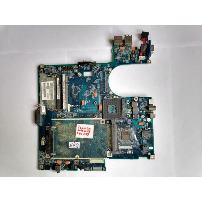 MB BAD - донор Toshiba Satellite Pro M70 HTW00 LA-2871P REV: 1A, Intel SL89K NH82801FBM, Intel SL8G6 QG82915GM