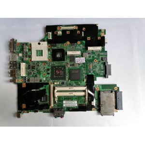MB BAD - донор Lenovo ThinkPad T500 MB C0R5D-9 (FRU: 60Y3764, 11S63Y1156) ATI 216-0683008, Intel SLB94 AC82GM45, Intel SLB8Q AF82801IBM, 4 чипа HYNIX H5RS5223CFR