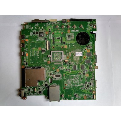 MB BAD - донор Asus F50SV, N60SF MB_0M (60-NUDMB1100) N60SF REV. 2.0., nVidia N10P-GV2-C1, SIS 671DX, SIS 968, 8 чипов Hynix H5PS1G63EFR